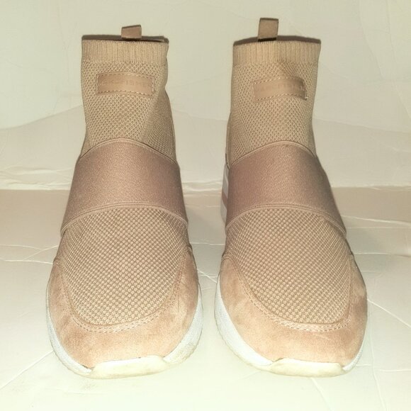 Marc Fisher MFMuscle Pink High Top Sneakers Women's Ultra Comfort Casual Sneaker - Picture 9 of 9